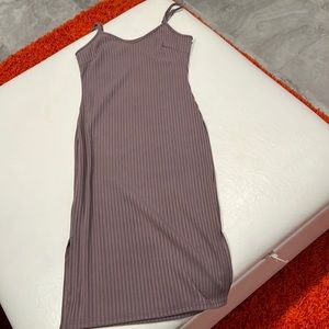 Tank dress side splits